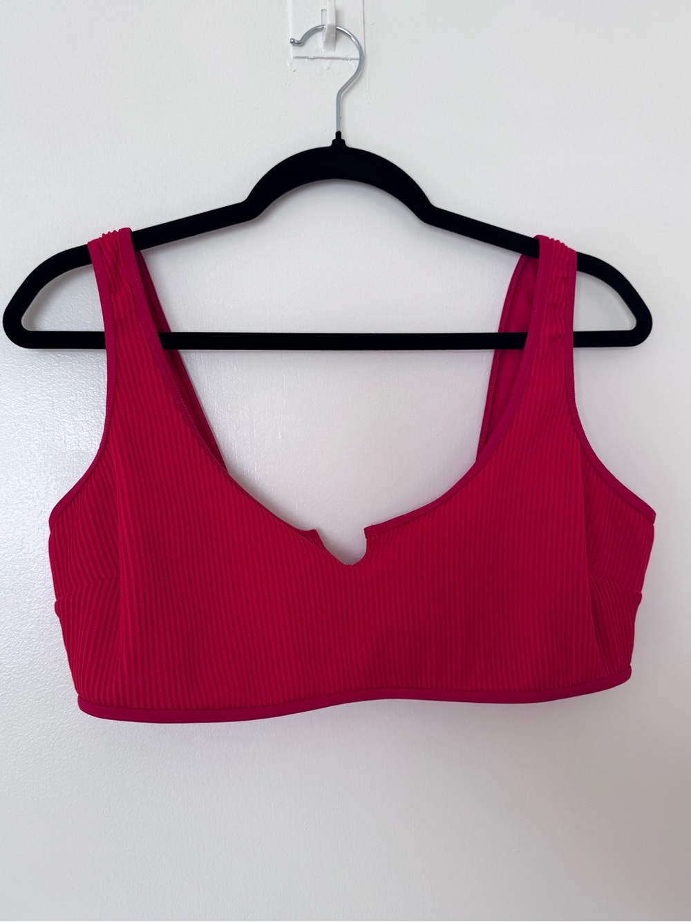 Hollister Ribbed Scoop Neck Bikini Top